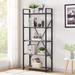 17 Stories Heldreth 65.55" H x 29.52" W Standard Bookcase, Wood in Gray | Wayfair 14231B1356BD4E468E42560B2C61D415