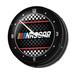 NASCAR 18.5" Retro Lighted Wall Clock