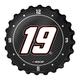 Martin Truex Jr 18.5" Bottle Cap Wall Clock