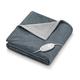 Beurer HD75 Cosy Heated Throw - Classic Grey