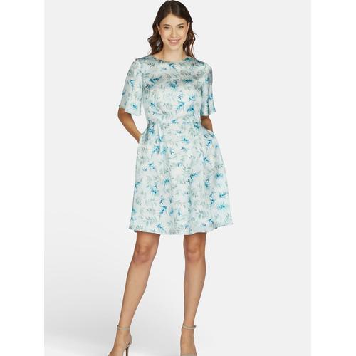 Kleo Satinkleid Satinkleid Damen aqua, 42