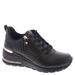 Skechers Street Million Air 155417 - Womens 8.5 Black Sneaker Medium