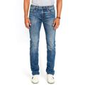 Buffalo David Bitton Men's Six Straight Leg Jean (Size 30-32) Sterling, Cotton,Elastine