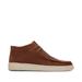 TOMS Men's Brown Waxy Suede Travel Lite Moc Chukka Sneaker Shoes, Size 9