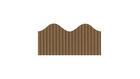 Pacon Bordette Scalloped Border, Brown