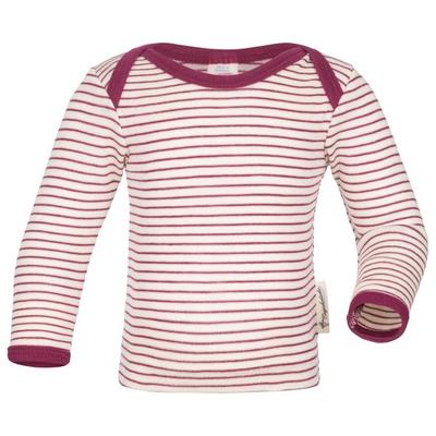 Engel - Baby-Schlupfhemd Langarm - Merinounterwäsche Gr 98/104 rosa Image