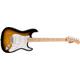Squier von Fender Sonic Stratocaster® E-Gitarre, Griffbrett aus Ahornholz, weißes Schlagbrett, 2-farbig Sunburst, 0373152503