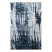 Blue/Gray 144 x 108 x 0.25 in Area Rug - Bokara Rug Co, Inc. High-Quality Hand-Knotted Dark Blue/Gray/Ivory Area Rug Wool | Wayfair