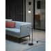 Bover Drop 51.57" Task Floor Lamp Metal in Black | 51.57 H x 10.24 W x 10.24 D in | Wayfair 2590530356U