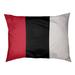 East Urban Home La Horns Dog Bed Pillow Metal in Red/White/Black | Extra large (50" W x 40" D x 7" H) | Wayfair 9F6D88F4069844EEBB0589FBD4B63A44