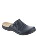 Clarks Laurieann Bay - Womens 6.5 Navy Slip On Medium