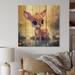 Loon Peak® Cute Baby Deer I On Wood Print Wood in Brown | 30 H x 30 W x 0.78 D in | Wayfair 9AC7B502184C4E9F97B1906071C1CF1C
