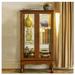 Alcott Hill® Apsel 2 - Door Mirrored Accent Cabinet Wood in Brown | 43.5 H x 26 W x 11.75 D in | Wayfair B65BFB66CA3749F1BF0C9756930DBA1D