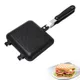 Poêle antiadhésive pour grille-pain Sandwich gaufre pain Toast Camping familial pour