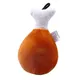 Peluche couineur pour chien jouet en forme de pattes de poulet peluche à mâcher Durable