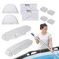 Kit de nettoyeur de piscine portable aspirateur outils pour piscines filtre tête d'aspiration