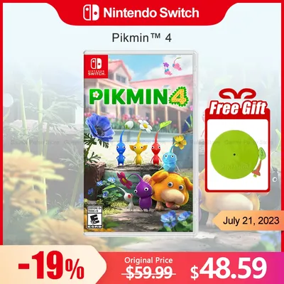 Pikmin 4 Carte de jeu Nintendo Switch OLED Lite 100% originale fongique en stock stratégie
