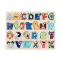 Puzzle de lettres de l'alphabet ABC en bois jouets d'apprentissage alth tableau Montessori
