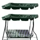 Chaise de balançoire de jardin étanche housse supérieure de protection solaire pour meubles siège