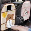 Protecteur de dossier de siège de voiture étanche housses de siège auto pour bébés chiens tapis de