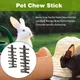 Bâton à mâcher en bois naturel pour animaux de compagnie jouet à mâcher pour lapins chinchillas