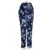 Ann Taylor Dress Pants - Mid/Reg Rise: Blue Bottoms - Women's Size 2