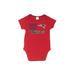 NFL Short Sleeve Onesie: Red Bottoms - Size 6-12 Month