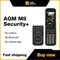 AGM M8 Security+ Flip Mobile Phone Elderly Feature Phone SOS Quick Call English Keyboard No Camera
