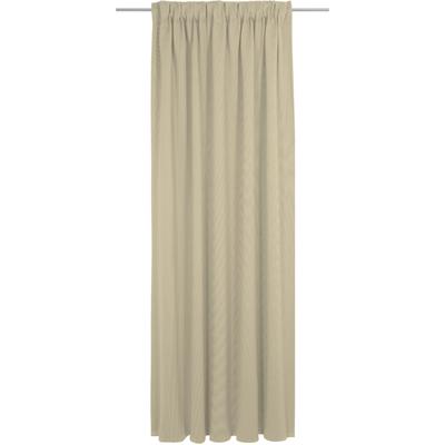 Vorhang WIRTH "Uni Collection light", beige, B:142cm H:145cm, Baumwolle (Bio-Baumwolle), Gardinen, nach Maß Image