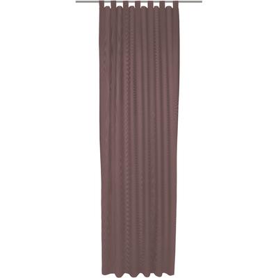 Vorhang WIRTH "Uni Collection light", rot (kirschrot), B:142cm H:345cm, Baumwolle (Bio-Baumwolle), Gardinen, nach Maß Image
