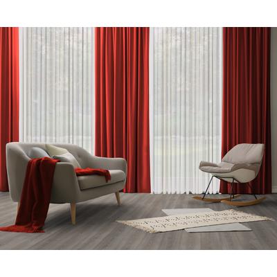 Vorhang WIRTH "Dim out", rot, B:142cm H:215cm, Polyester, Gardinen, nach Maß Image