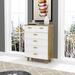 Modern Solid Wood 6-Drawer Dresser Cabinet, Strong and Spacious Storage