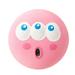 Wiueurtly Squeaky for Small Dogs Pack of Dog Squeaky Dog Toys Big Eyes Bouncy Dog Balls Flat Funny Dog Toy Ball For Medium Dogs Pet Chew Balls Toy For Puppy And Small Dogs