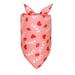 HIBRO The Office Dog Collar Dog Collar Valentine s Day Dog Bandanas Triangle Bandana Triangle Bibs Scarf Reversible Bandana Adjustable Neckerchief Scarf For Dogs Cats