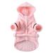 HIBRO Dog Clothes for Girls Chihuahua Sweatshirt for Dog Dog Cat Bathrobe Pet Clothes Hotel Bath Towel Pet Bathrobe Nightgown Pajamas