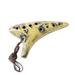 Hemoton 12 Holes Alto C Ocarina Music Instrument for Beginner Professional Performer (Mixed Color)