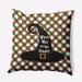 Halloween Witch Way to the Candy Accent Pillow