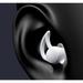 2 Reusable Ear Plugs for Sleeping Noise Cancelling - Soft Earplugs for Sleeping Hearing Protection Earplugs for Noise Reduction Silicone Earplugs for Sleeping Concerts Motorcycles Work (Black)