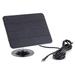 Niovtt 2pcs 3W 5V USB Solar Panel Charger Kit IPX6 for Wireless Outdoor Security IP CCTV