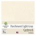 Parchment Light Gray Cardstock - 12 x 12 inch - 65Lb Cover - 25 Sheets - Clear Path Paper