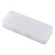 SDJMa Large Capacity Clear Pencil Box Pencil Case for Kids Pencil Box for Kids Plastic Pencil Boxes Stackable Design Supply Boxes for Kids Boys School Classroom