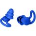 Silicone Ear Plugs with Ultra Soft Foam Waterproof Earplugs with Low-Level Noise Reduction Reusable Hearing Protection for Sleeping Swimming Working Concerts Blue