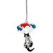 WQJNWEQ Clearance Home Cute Cat Car Hanging Ornament with Colorful -Balloon Hanging Ornament Decors HOT Fall sale