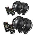 2 Pair Cerwin Vega XED650C 6.5 2-Way Car Audio Component Speaker System