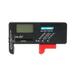 OUNONA Portable Battery Tester Easy-to-Read Volt Checker Voltage Meter Battery Capacity Tester for 9V 1.5V and AA AAA and Button Cell Battery