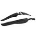 OUNONA 1 Pair of Mud Guard Bike Rainwater Guard Mountain Road Bike Dirt Board (Black)