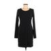H&M Casual Dress - Sheath: Gray Solid Dresses - Women's Size Medium