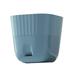 Plants Flower Pots Plastic Planters With Multiple Holes And Trays Pots for Indoor Outdoor Plants Flower Succulent Modern Home Office Decor Plastic B