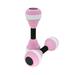 Hesxuno 1 Pair EVA Water Foam Floating Dumbbell Aquatic Exercise Dumbells Swimming Pool Water Barbells Hand Bar For Water Yoga Fitness