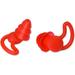 Portable Hearing Protection Ear Plugs for Concerts oise Reduction Earplugs Reusable Swimming Sleeping Silicone Silent Ear Plugs for Work Studying Red